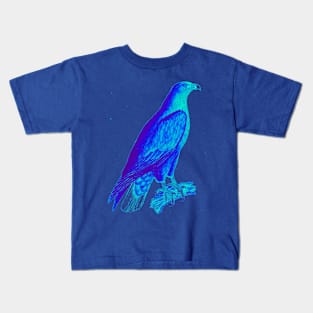 bird of prey,accipitridae,vulture,golden eagle,aquila,vertebrate,bald eagle,haliaeetus,icthyophaga,buteoninae,species,genus,raptor Kids T-Shirt